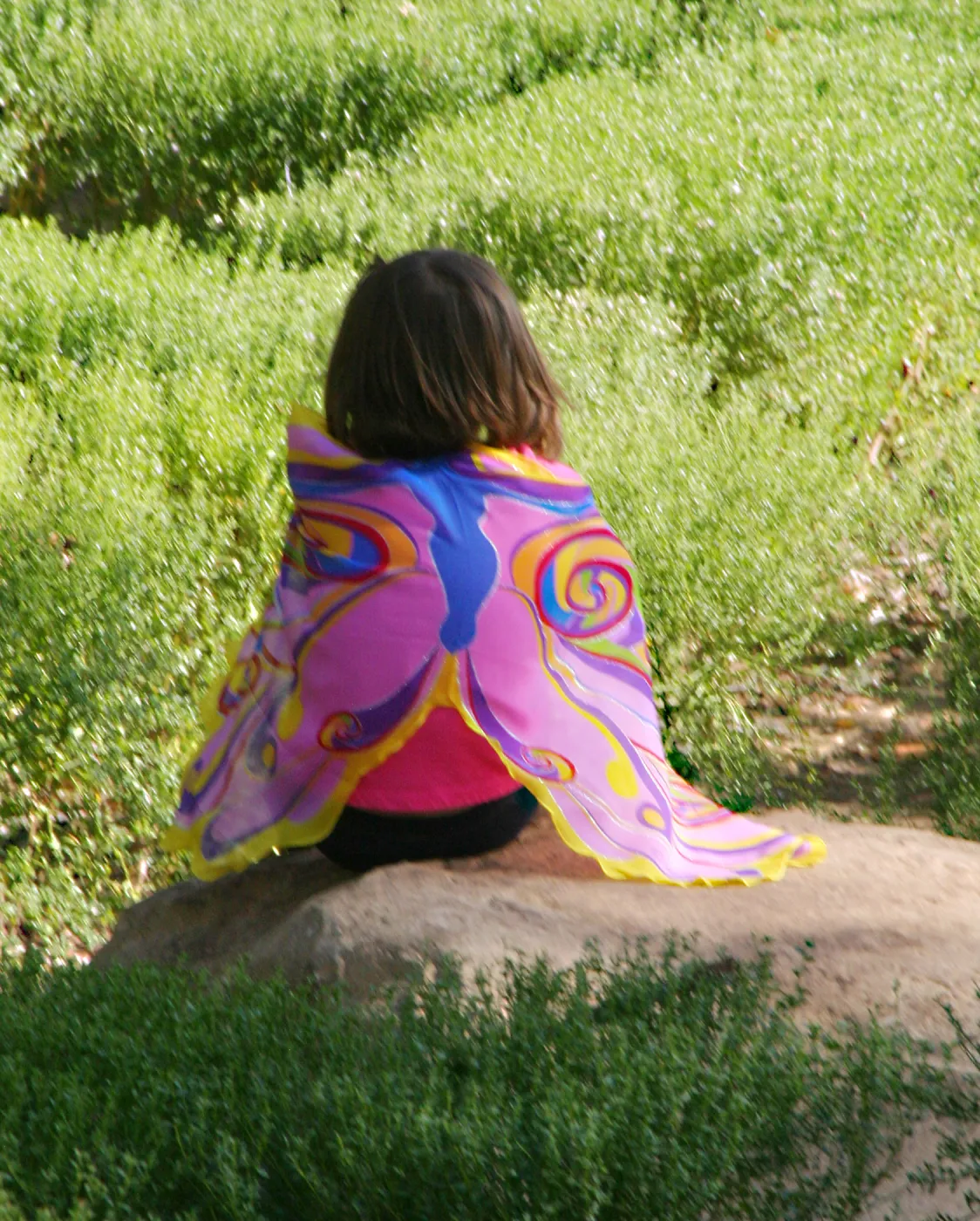 Children in the Centennial Maze