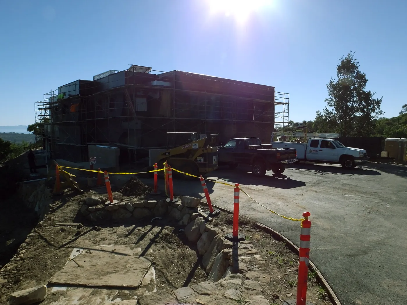 Pritzlaff Conservation Center Construction, exterior looking southwest