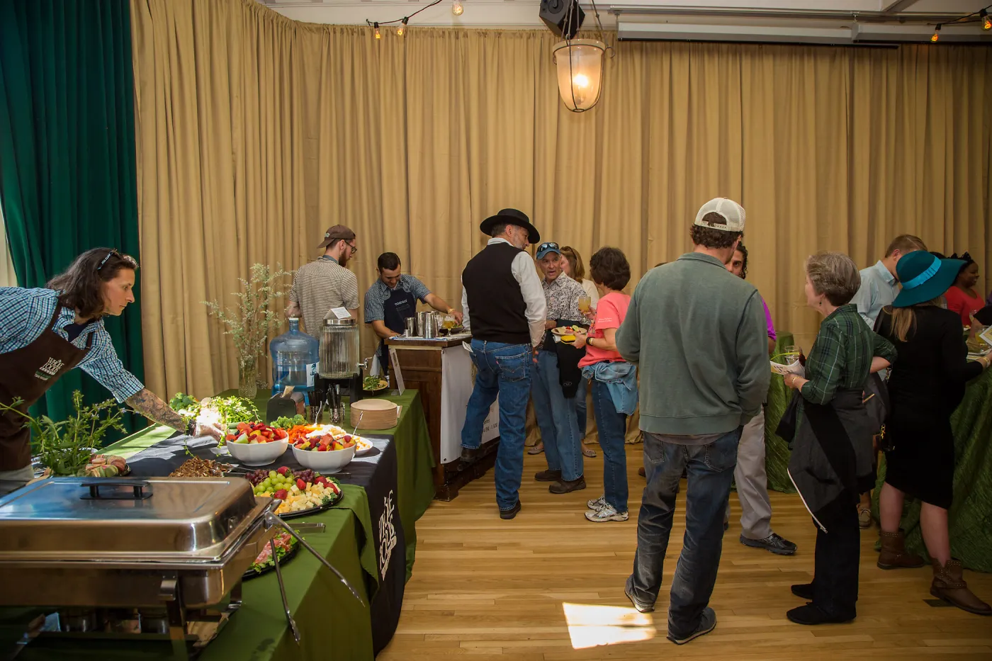 2016 Santa Barbara Beer Garden Event, VIP Lounge refreshments