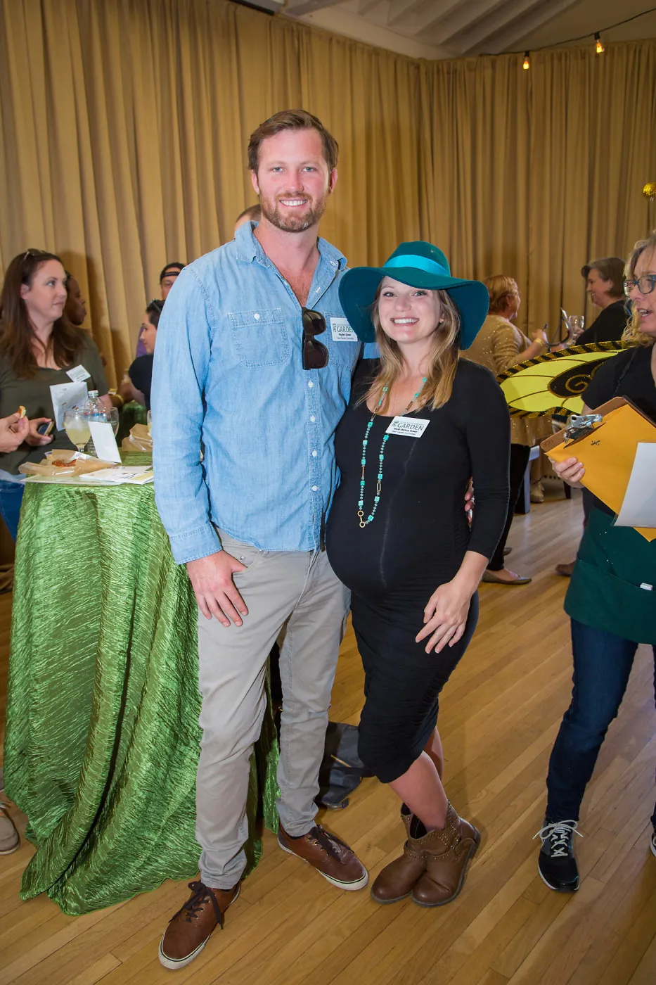 2016 Santa Barbara Beer Garden Event, Hayden Gower, Sarah Berkus Gower
