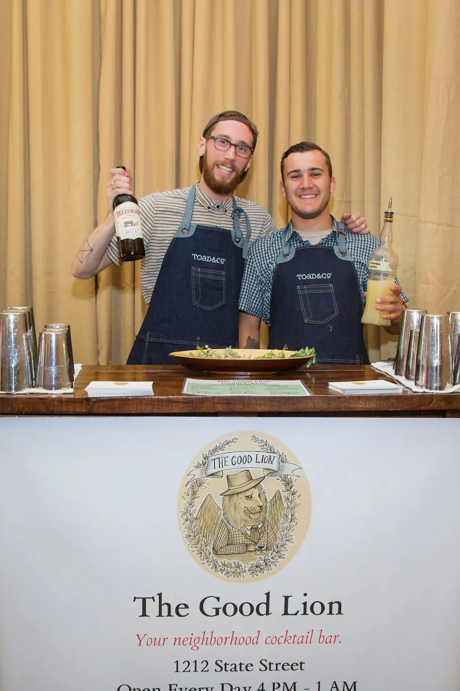 2016 Santa Barbara Beer Garden Event, VIP Lounge, The Good Lion