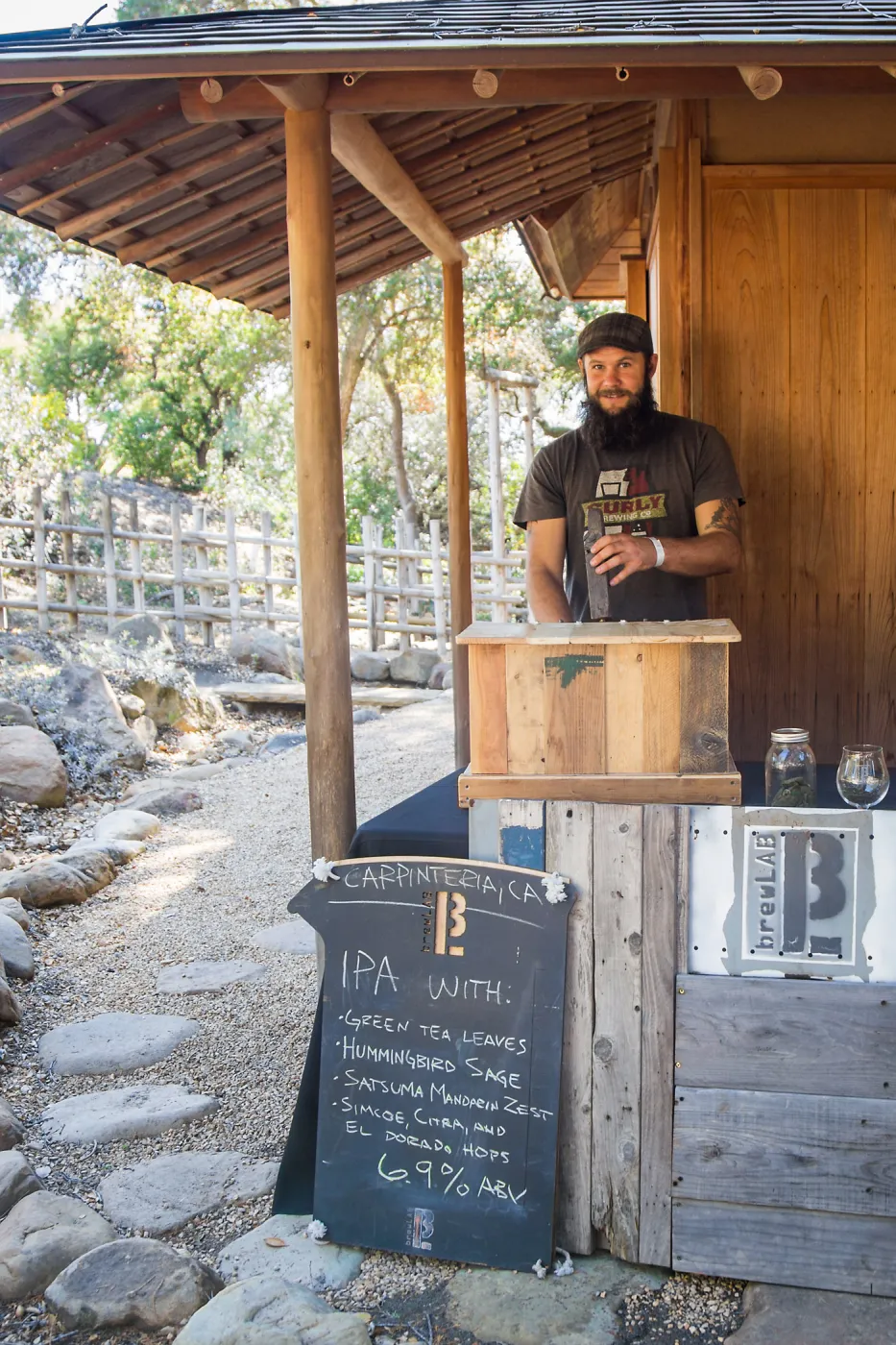 2016 Santa Barbara Beer Garden Event, brewLAB