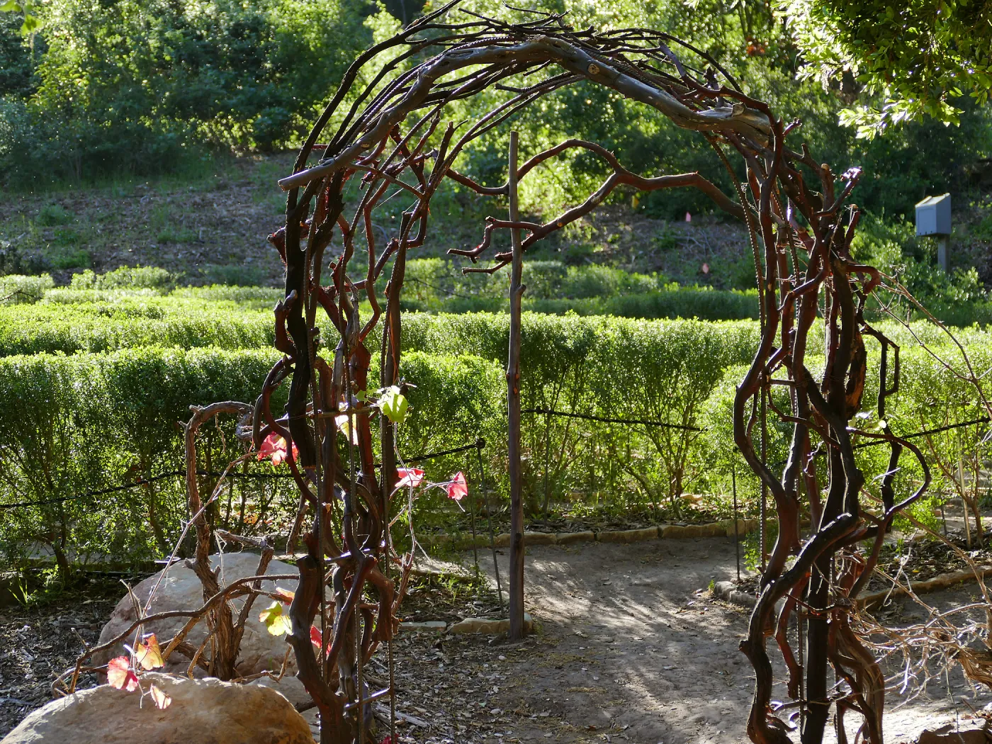 Centennial Maze, Entrance Arch