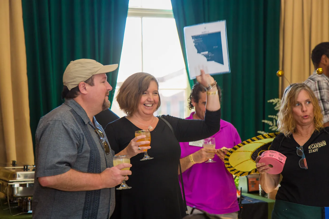 2016 Santa Barbara Beer Garden Event, VIP lounge attendees