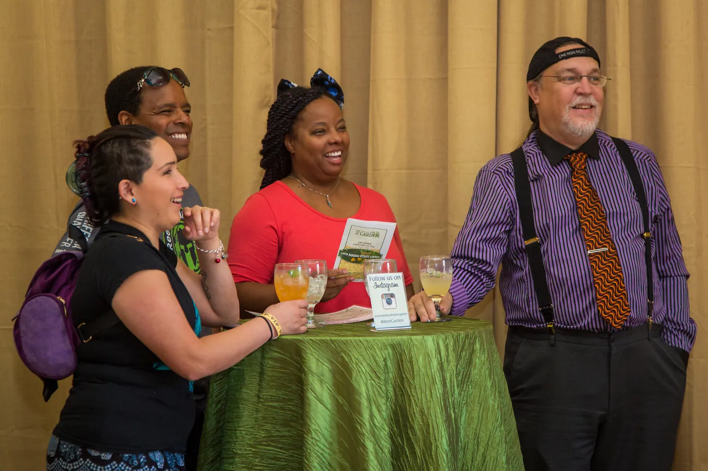 2016 Santa Barbara Beer Garden Event, VIP lounge attendees