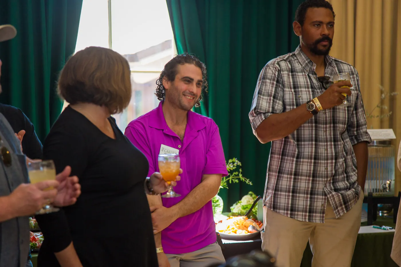 2016 Santa Barbara Beer Garden Event, Zachary Rosen, Jesse Smith, VIP lounge