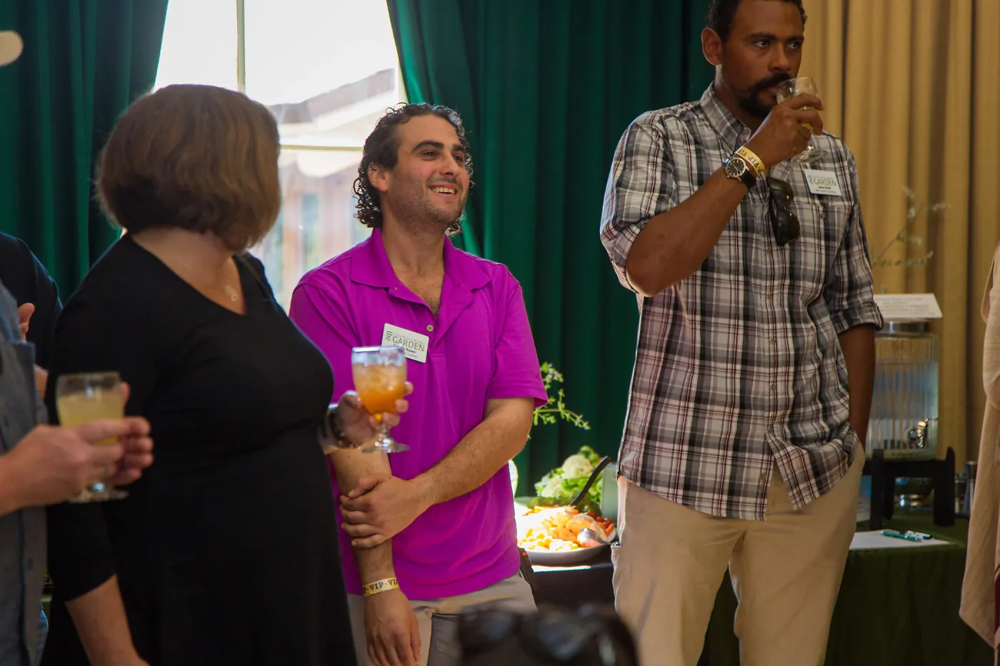 2016 Santa Barbara Beer Garden Event, Zachary Rosen, Jesse Smith, VIP lounge