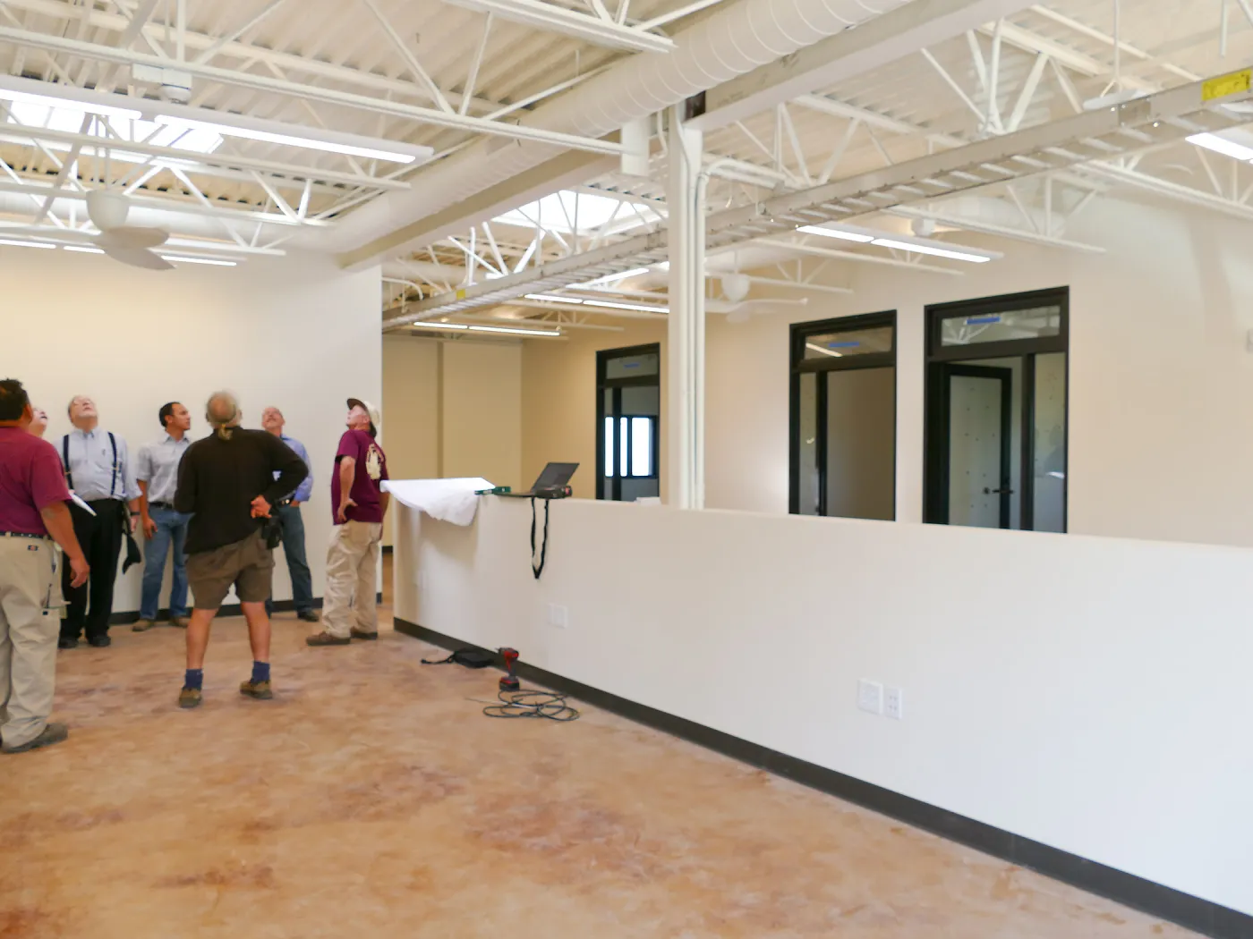 Pritzlaff Conservation Center building systems orientation for SBBG staff