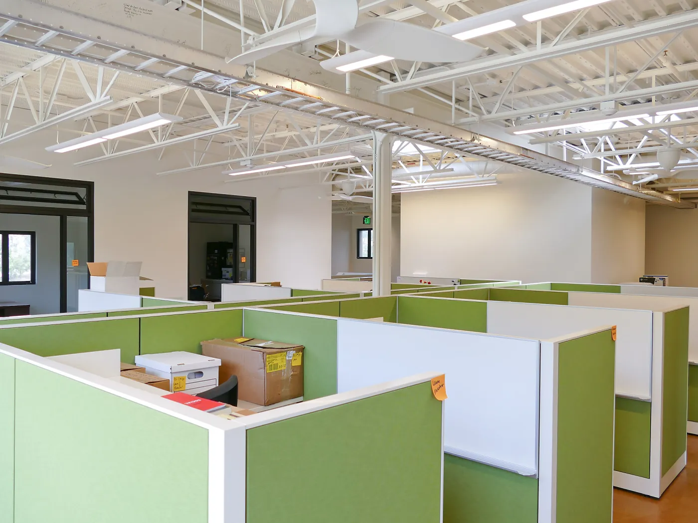 Pritzlaff Conservation Center Construction, looking southeast across Administrative office area