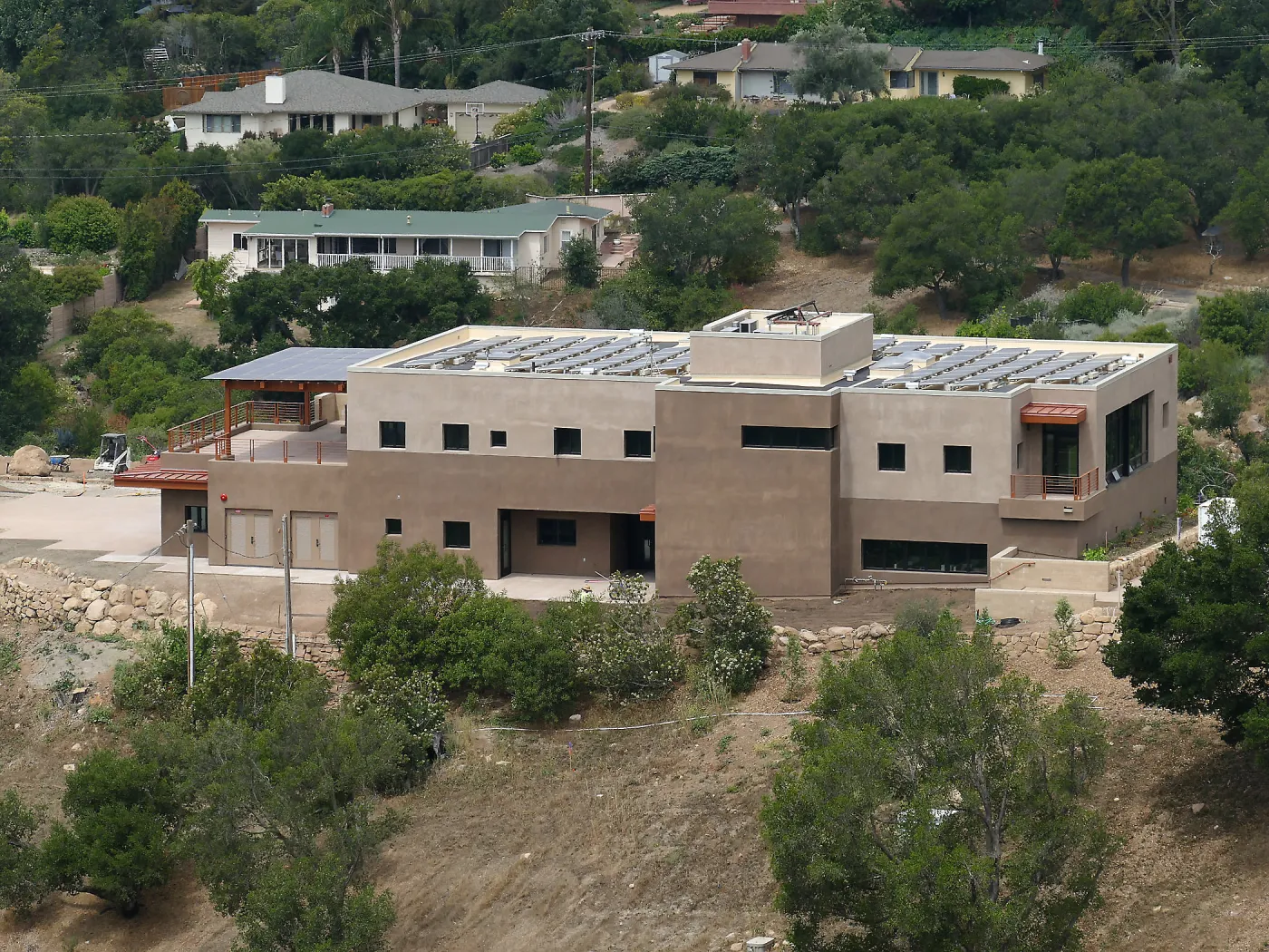 Pritzlaff Conservation Center from Cavalli Ridge