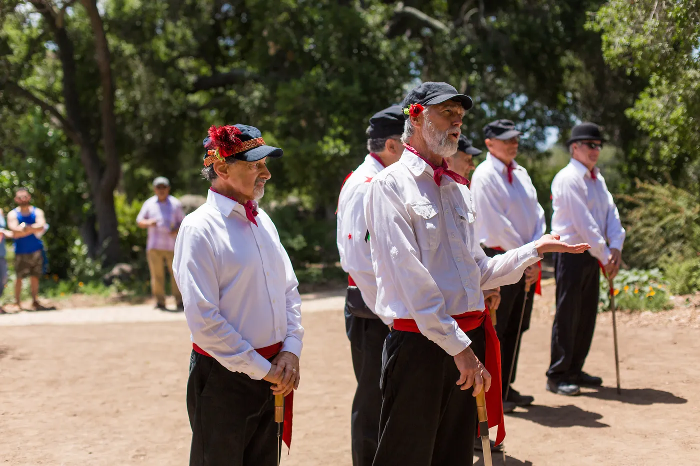 Cultivating the Wild: Native Gardens Tour and 90th Birthday Celebration, Pacific Sword Co. Morris Dancing