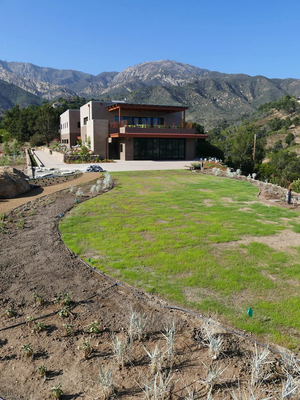Pritzlaff Conservation Center Construction, Exterior looking northeast