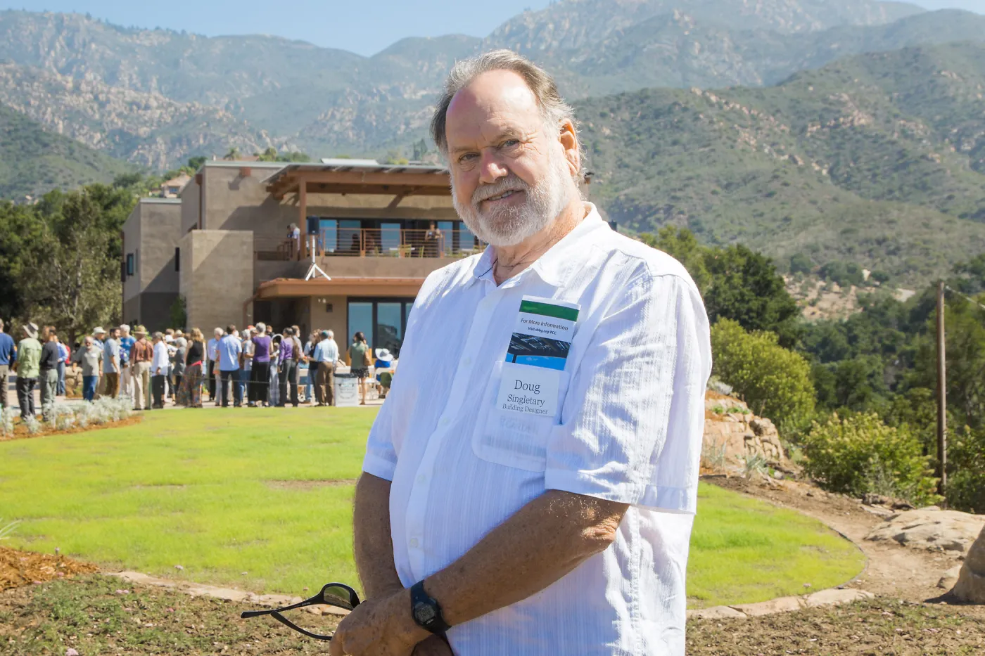 Pritzlaff Conservation Center Ribbon Cutting Celebration, Douglas Singletary, principal architect