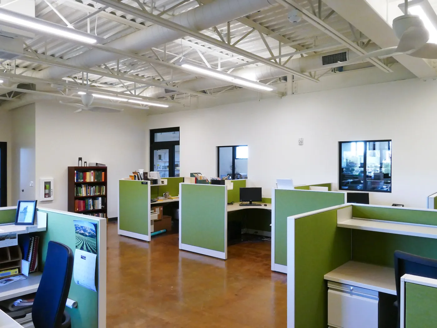 Pritzlaff Conservation Center Construction, looking southwest across Research workstation area