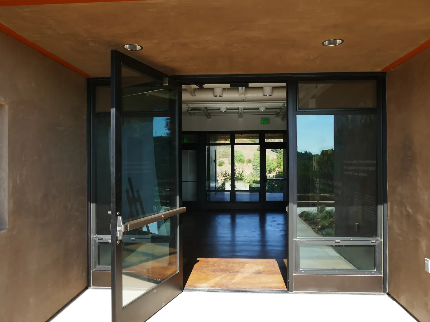 Pritzlaff Conservation Center Construction, main entrance looking east