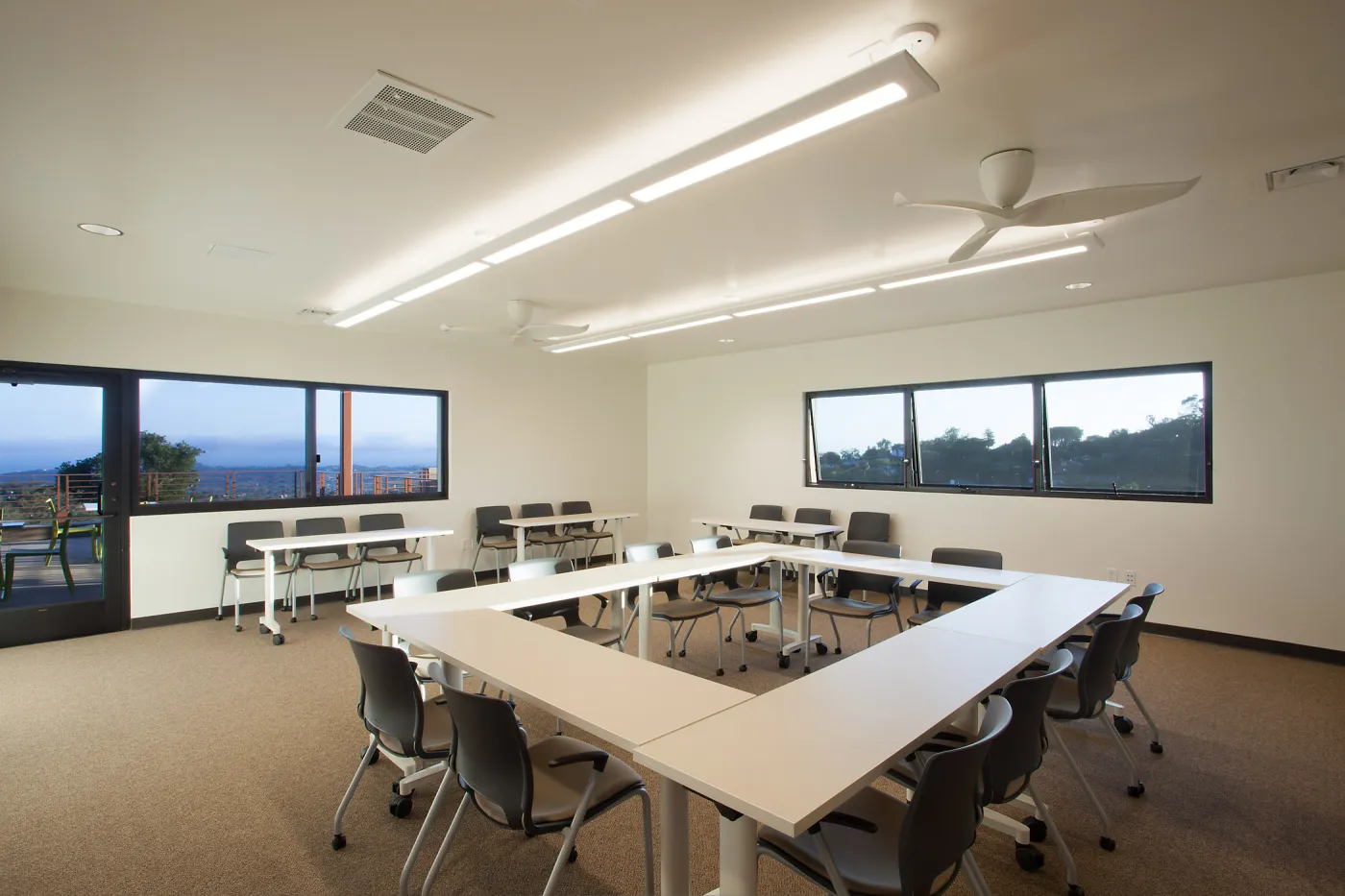 Pritzlaff Conservation Center interior, large conference room