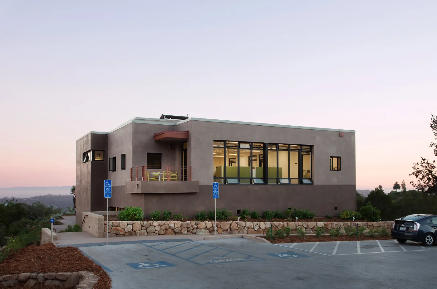 Pritzlaff Conservation Center exterior, north side
