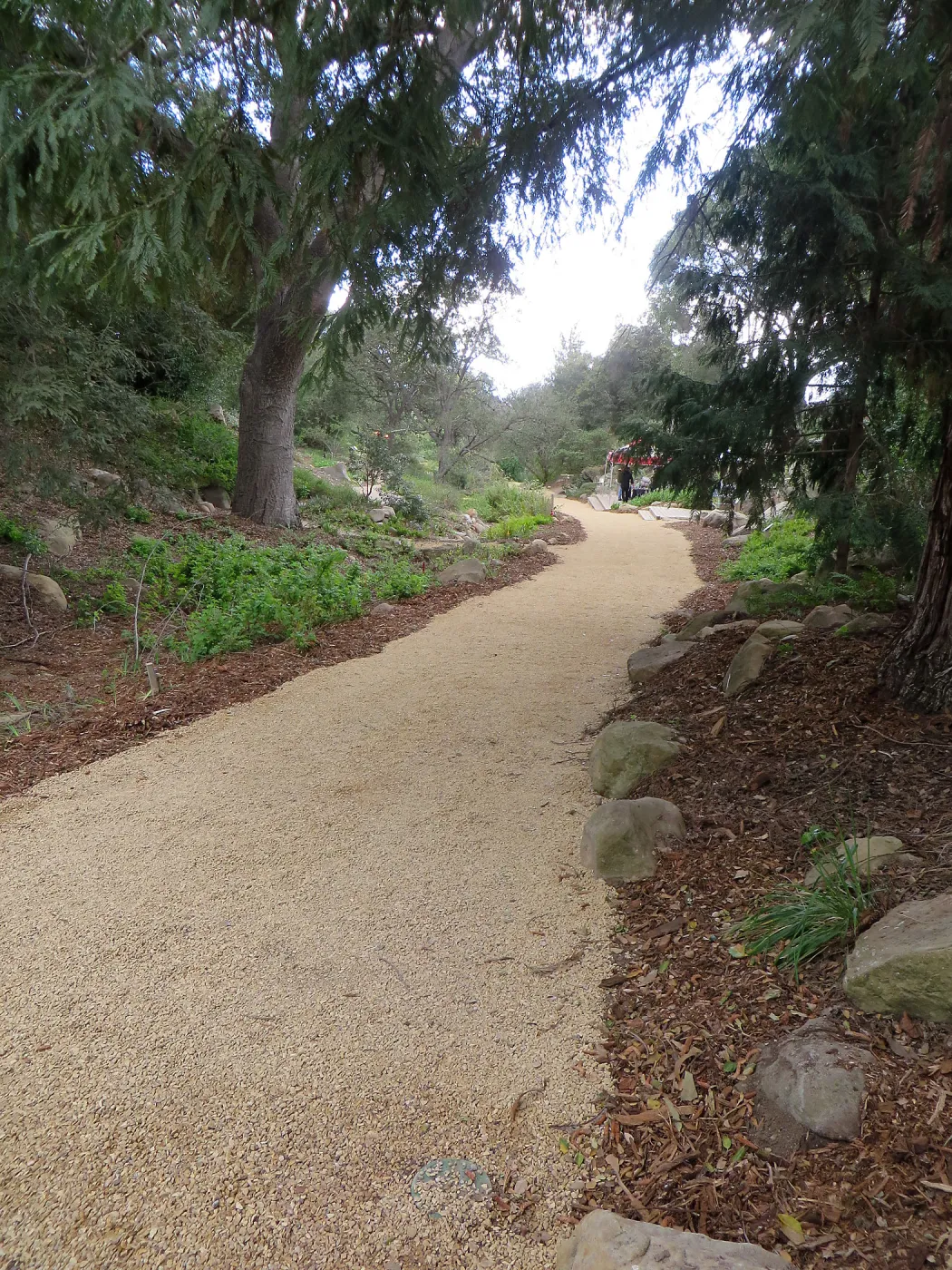 New gravel on main path in Arroyo