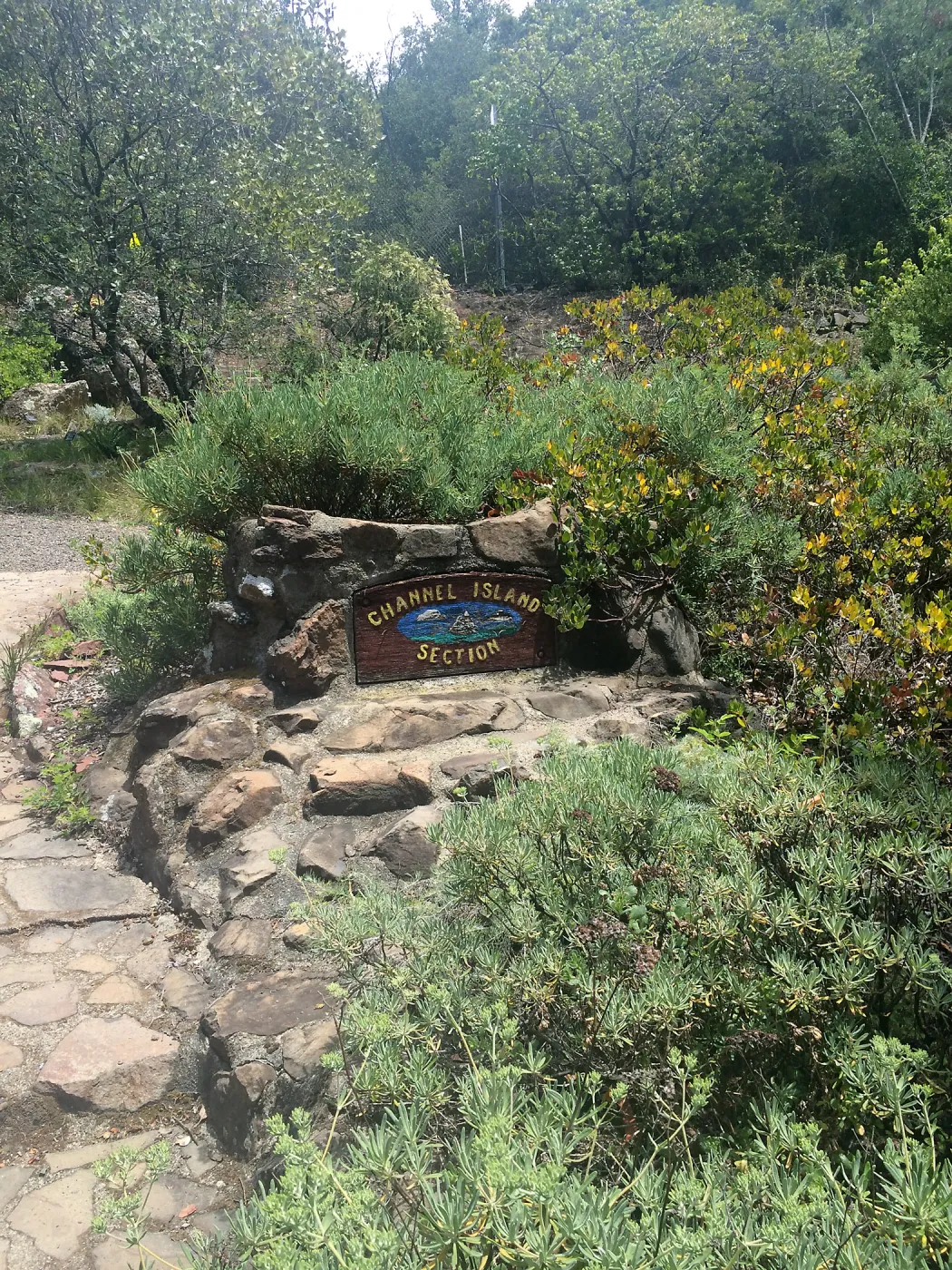 Signage at Tilden Regional Parks Botanic Garden