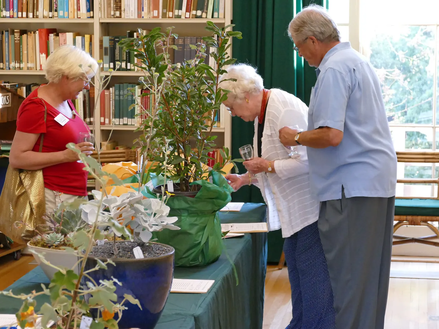 2016 Fall Native Plant Sale Preview Party, silent auction