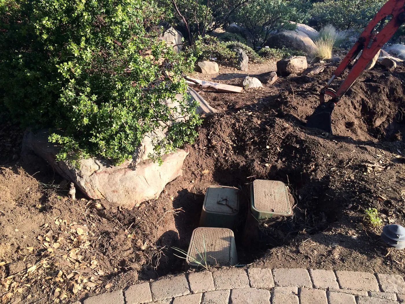 Installation of the Water Wise Home Demonstration Garden