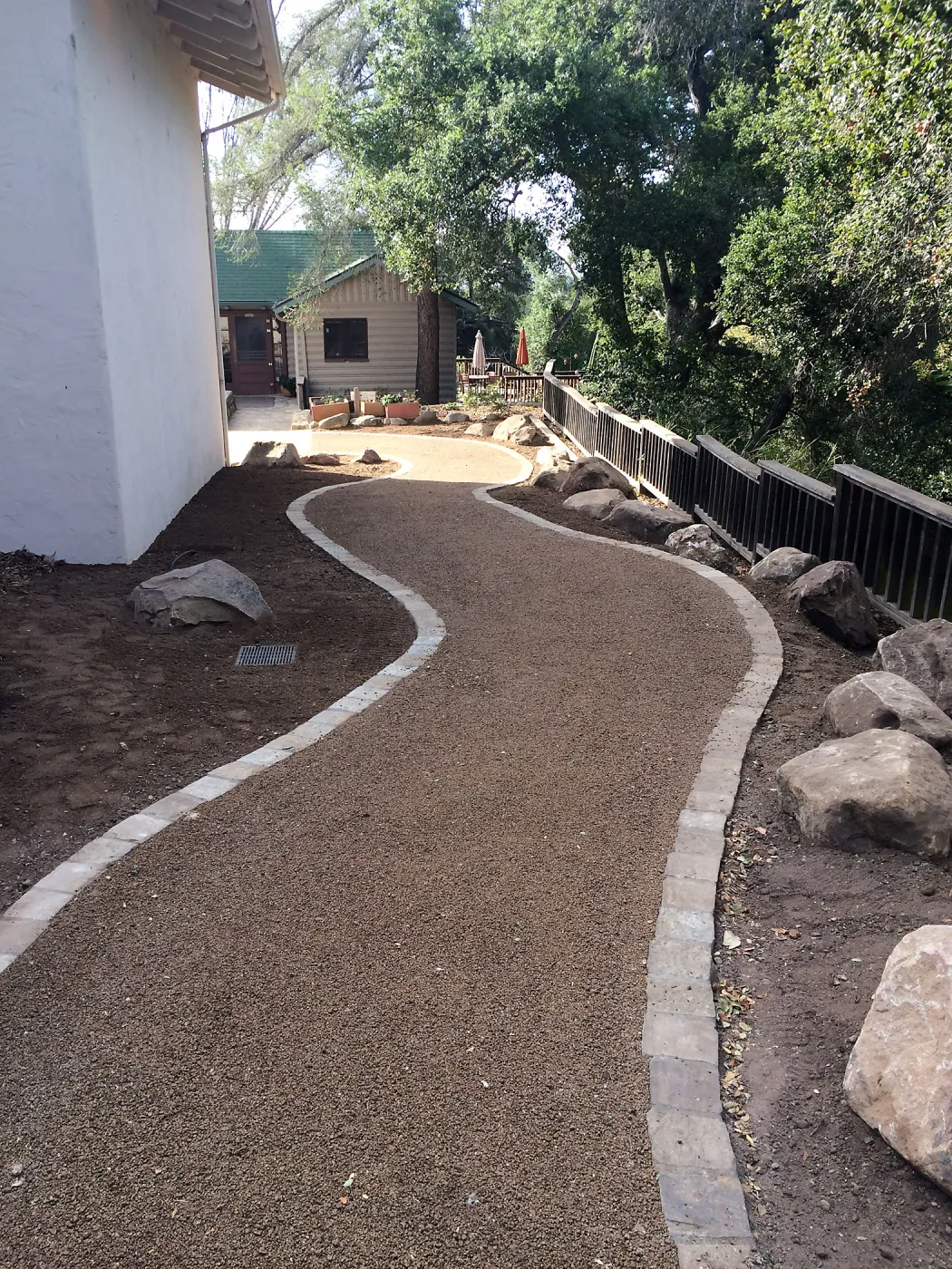 Ecopave path at the Water Wise Home Demo garden