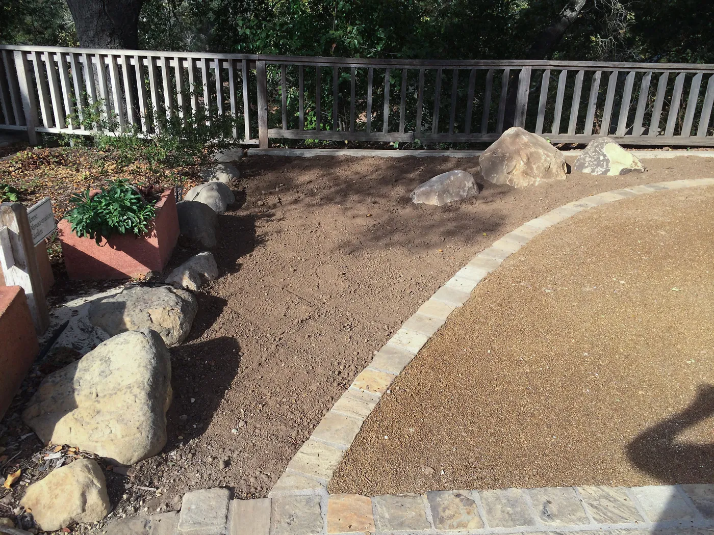 Ecopave path at the Water Wise Home Demo garden