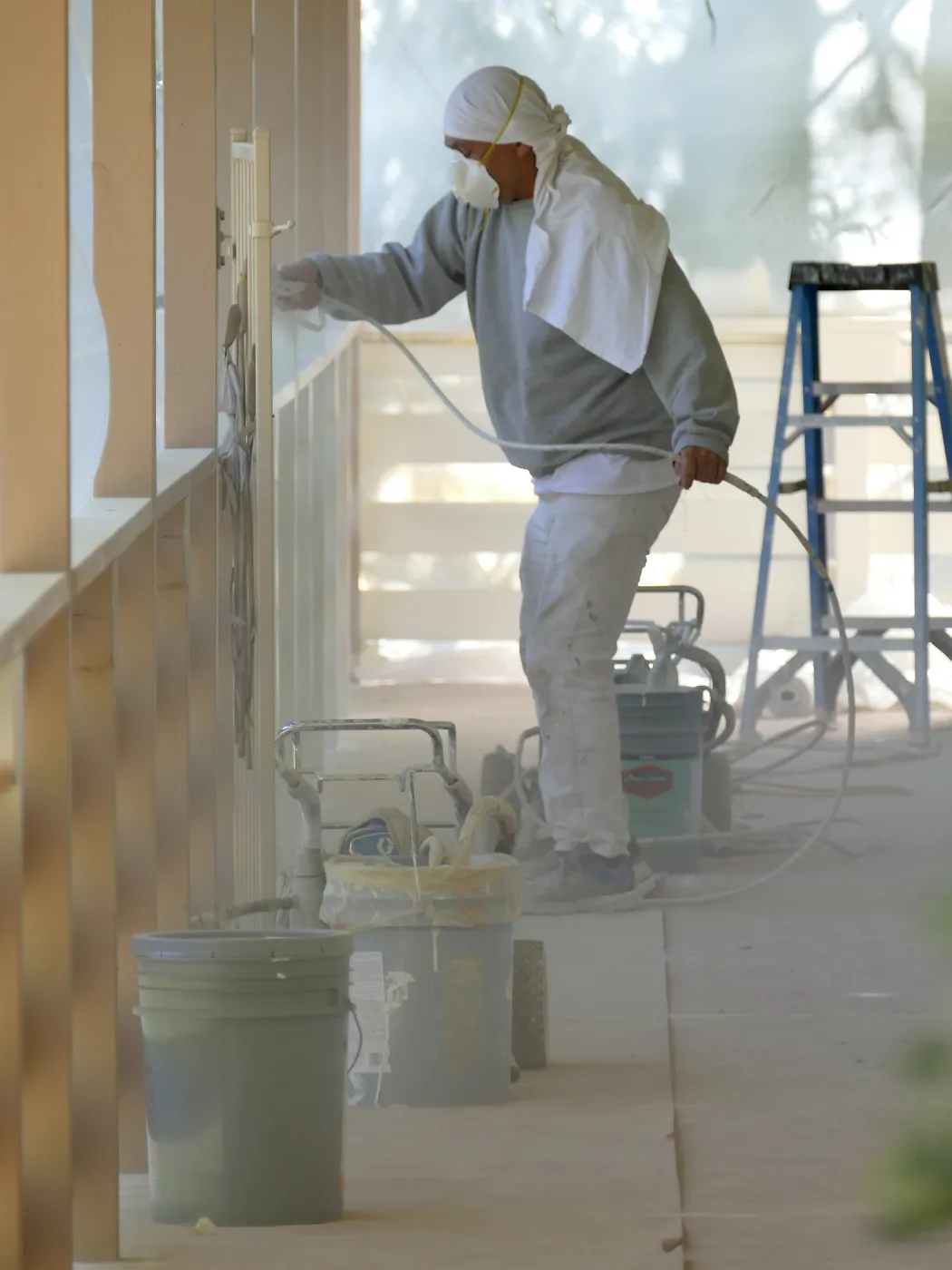 North Wing repainting