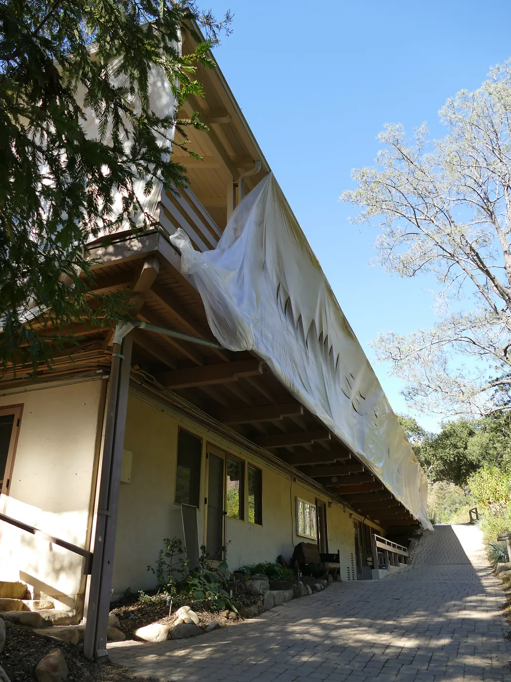 North Wing repainting