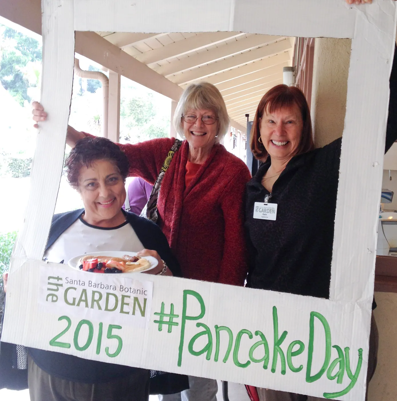 Pancake Day for volunteers 2015
