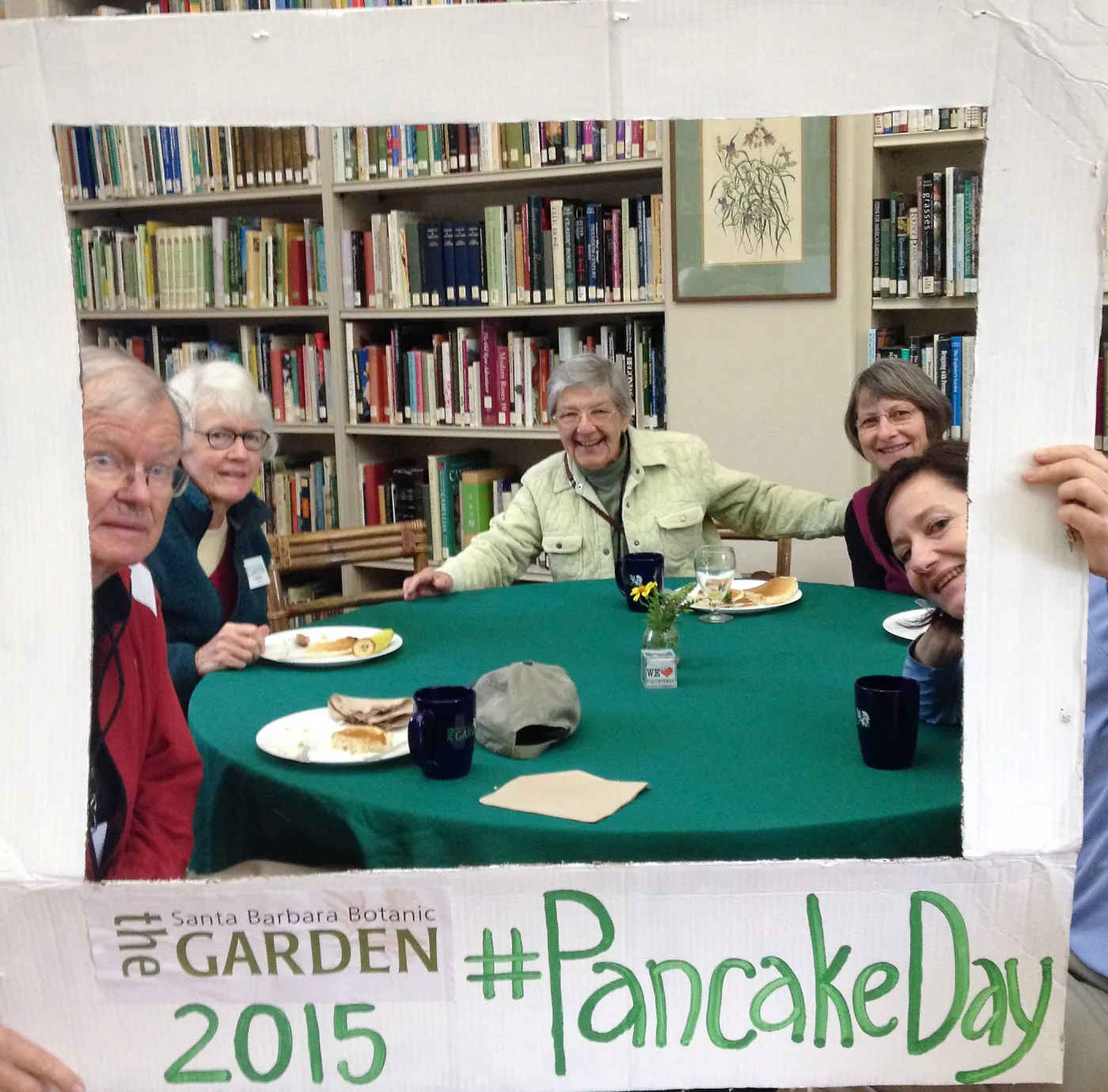 Pancake Day for volunteers 2015
