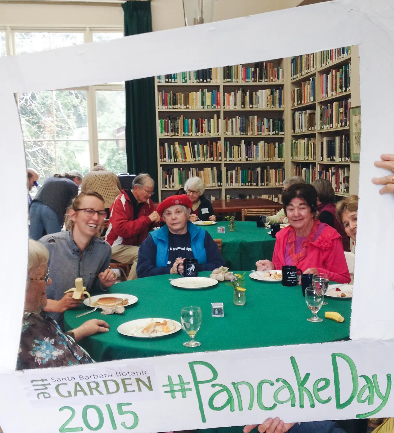 Pancake Day for volunteers 2015