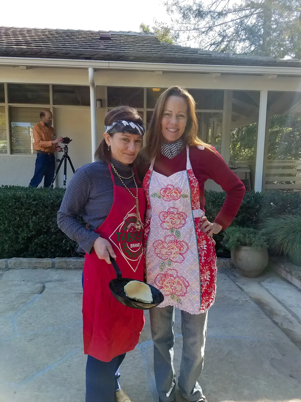 Nina Dunbar and Michele Linguiardi, Pancake Day 2017