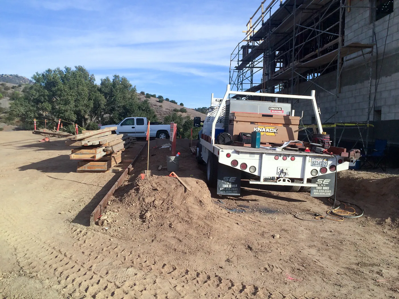 Construction of Pritzlaff Conservation Ceter