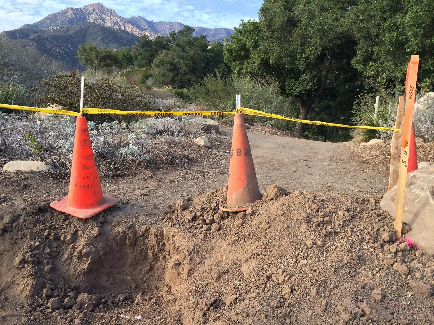 Upper parking lot construction
