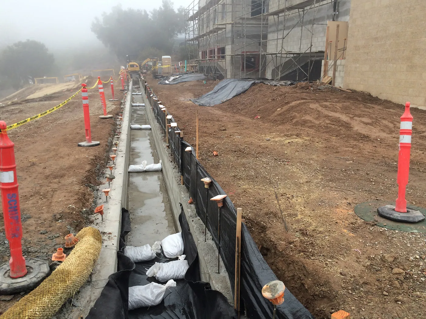 Rill installation at the Pritzlaff Conservation Center