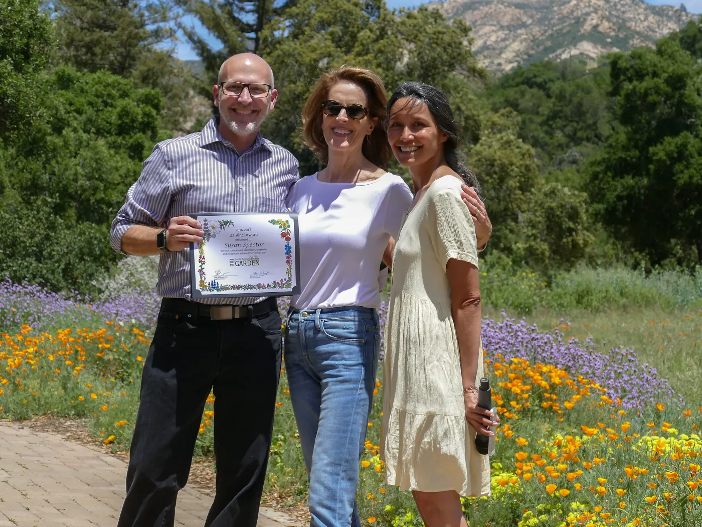 2017 Volunteer Appreciation Luncheon, Da Vinci Award winner Susan Spector