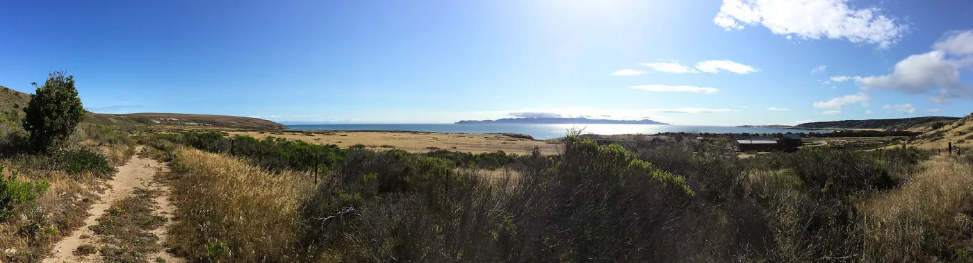 Santa Rosa Island Trip, Looking out towards Santa Cruz Island
