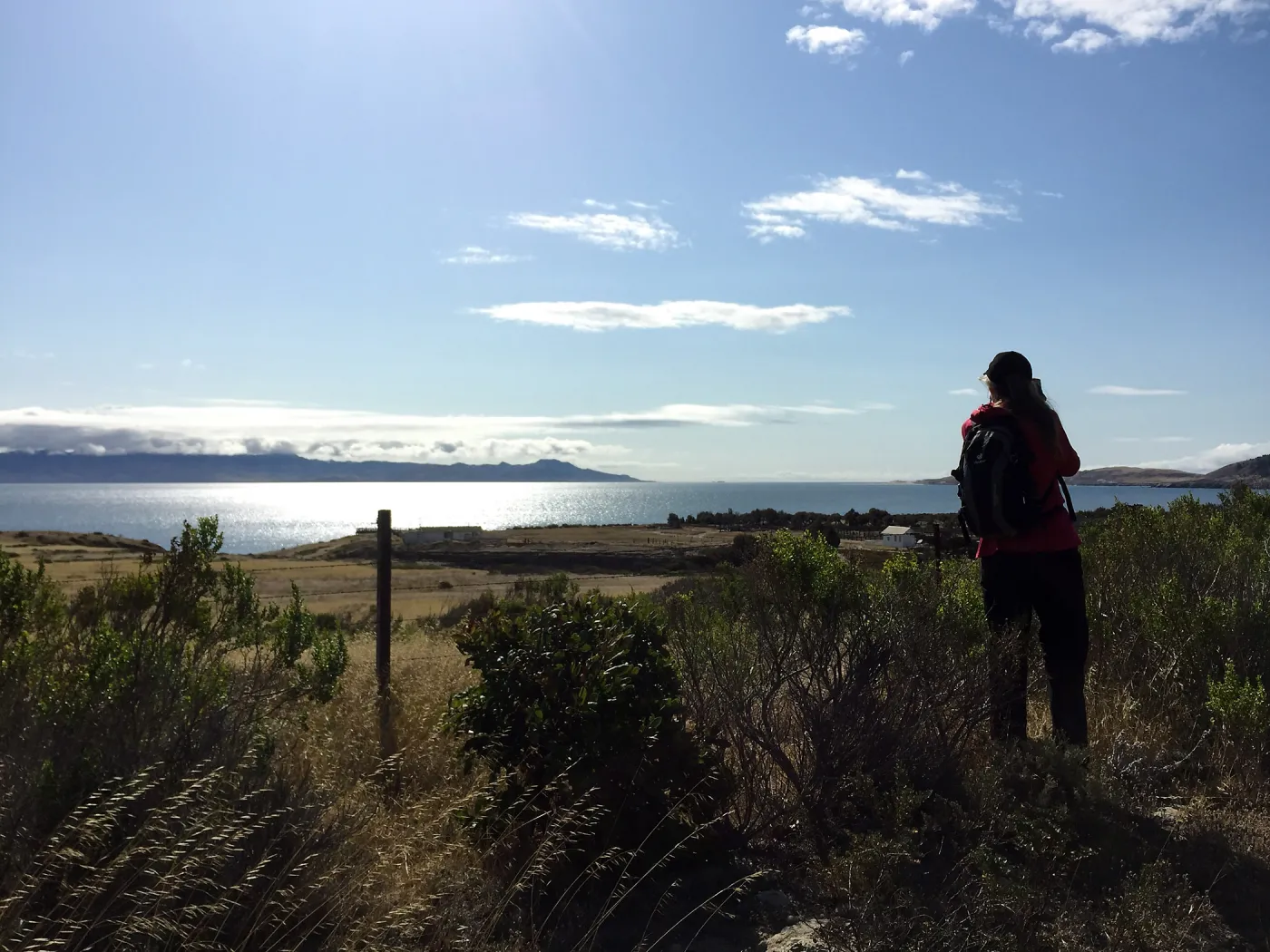 Santa Rosa Island Trip, Looking out towards Santa Cruz Island, Nancy Deacon-Davis