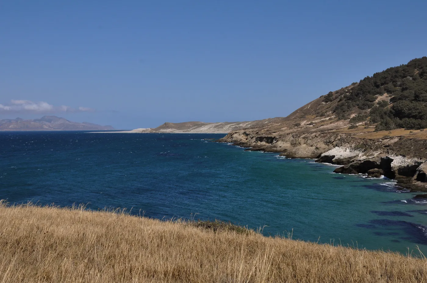 Santa Rosa Island Trip, coast looking towards Santa Cruz Island