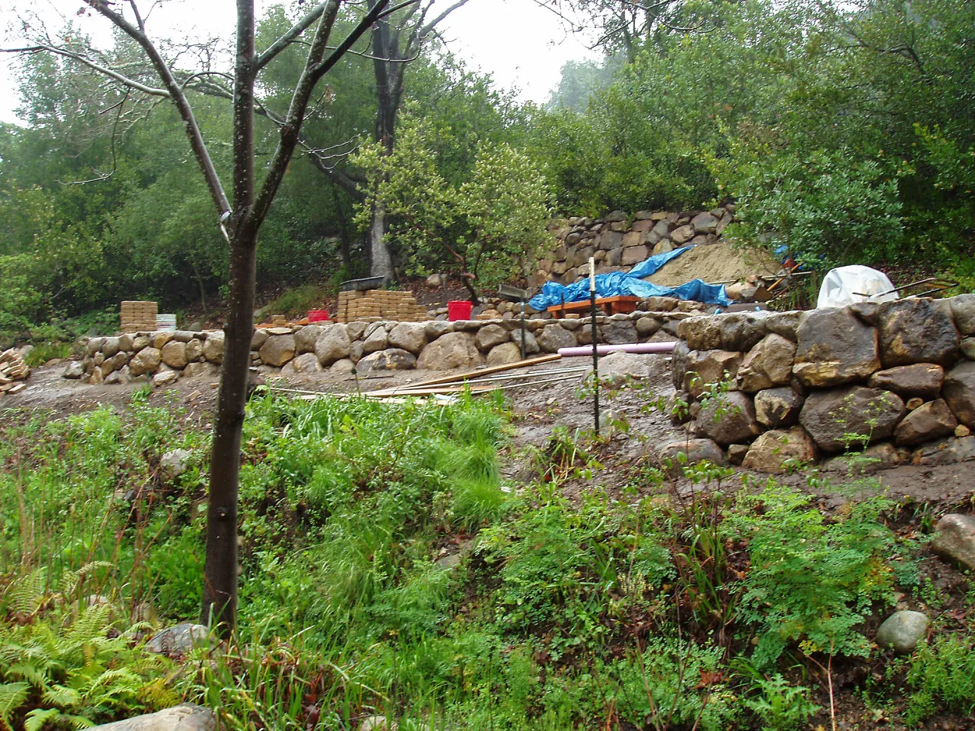 Discovery Garden construction