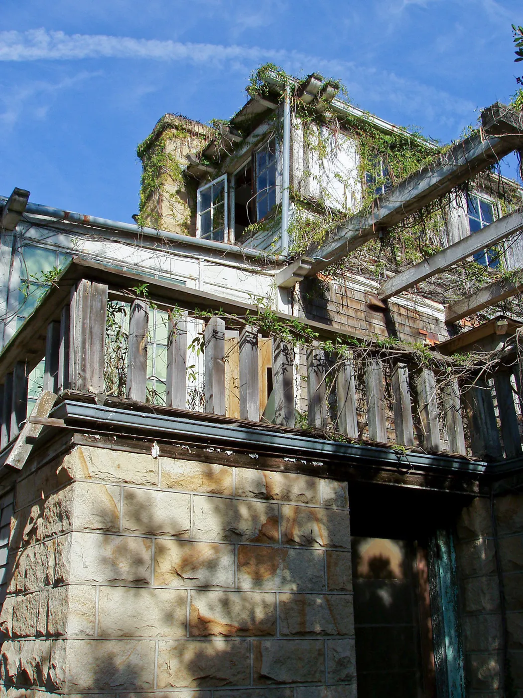 Gane House southwest corner
