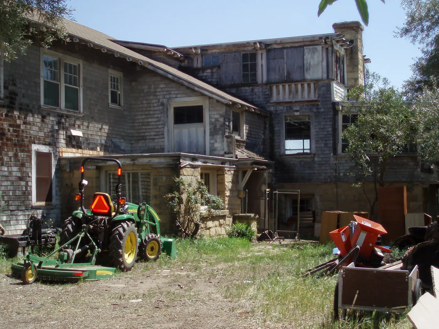 north west side of Gane house