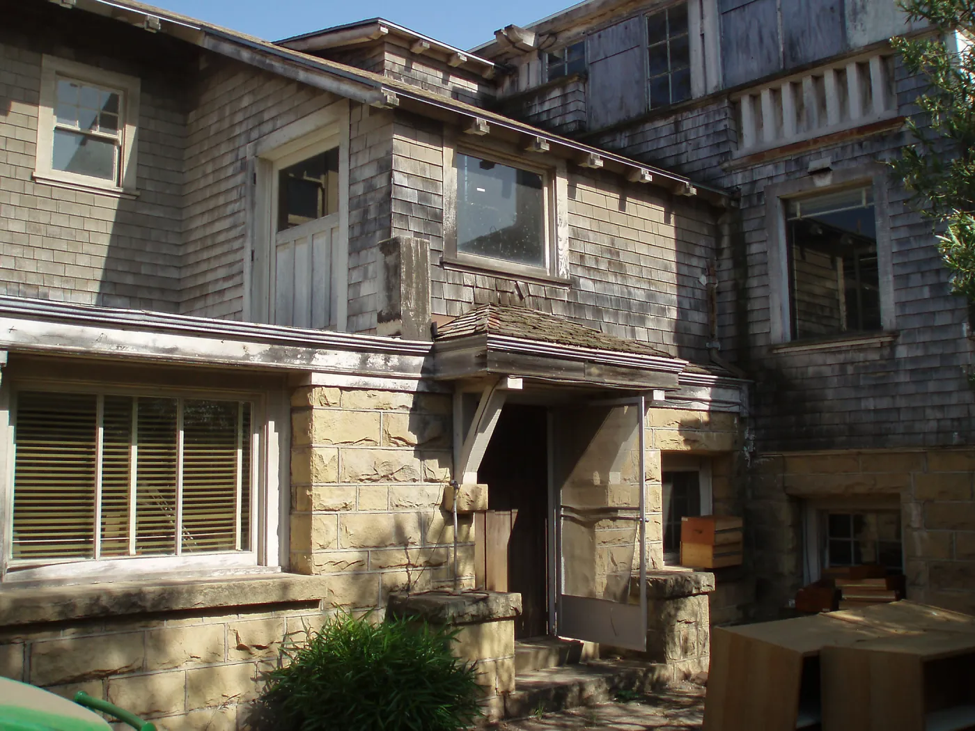 north west side of Gane house
