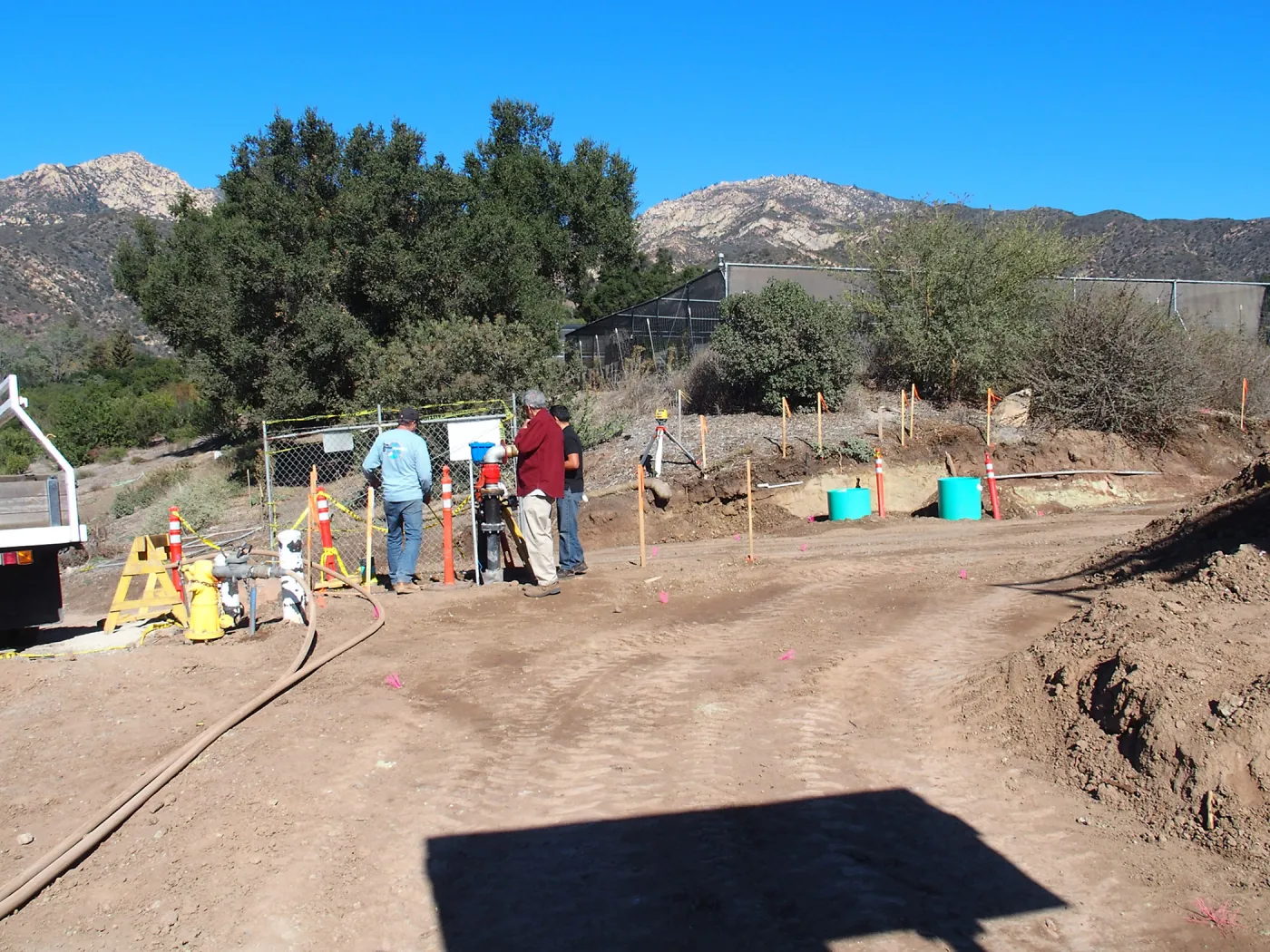 Pritzlaff Conservation Center construction