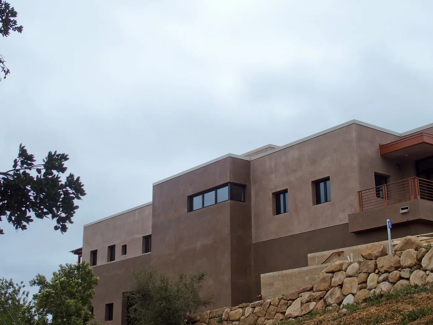 Pritzlaff Conservation Center construction, east face looking southwest
