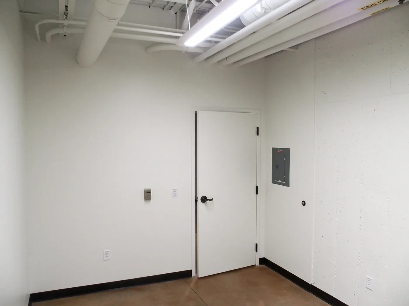 Pritzlaff Conservation Center construction, seed bank room