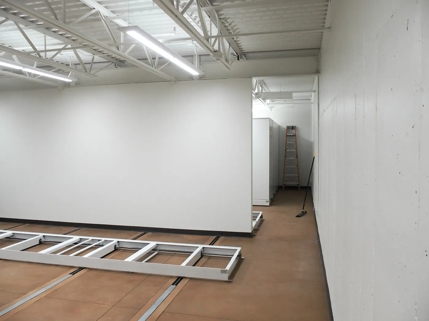 Pritzlaff Conservation Center construction, herbarium from northeast corner