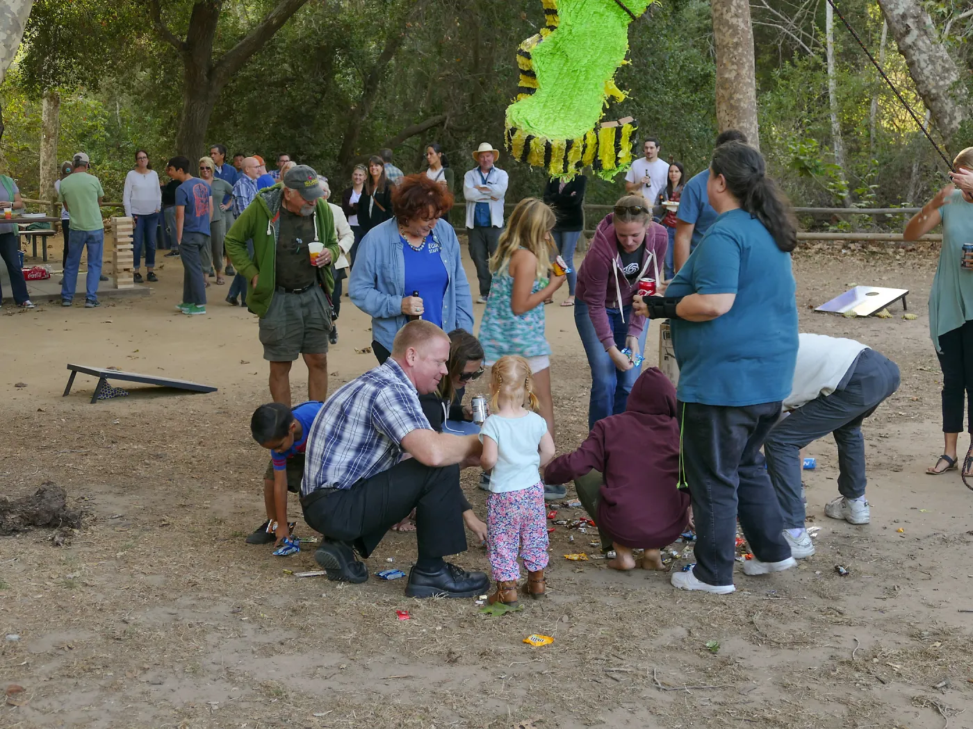 SBBG Staff Picnic, 2017, piÃ±ata