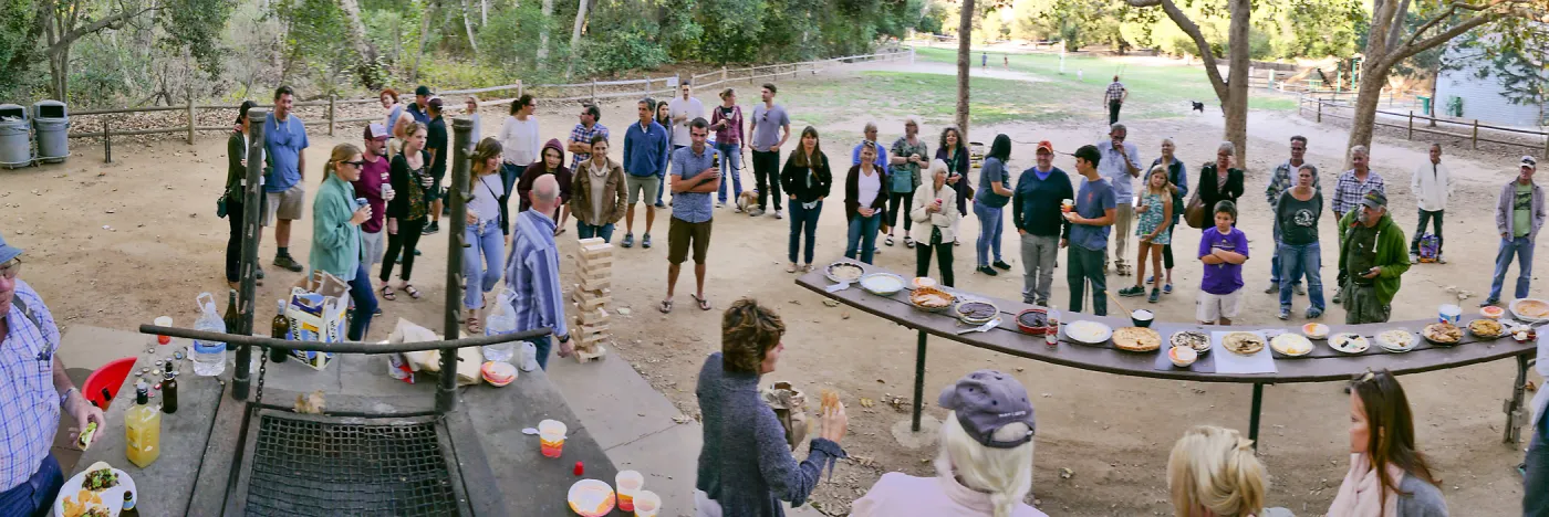 SBBG Staff Picnic, 2017, pie contest